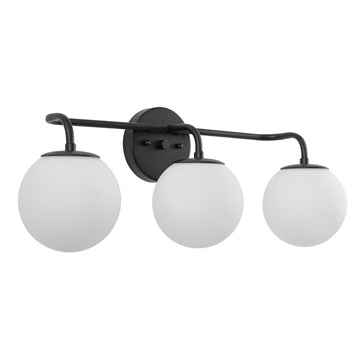 Louis Parisian Globe Metal/Frosted Glass Modern Contemporary LED Vanity